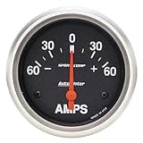 Auto Meter 3586 Sport-Compact Short Sweep Electrical Ammeter Gauge by Auto Meter