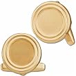 14Kt. Yellow Gold. Circle of Life Yellow Gold Cufflinks