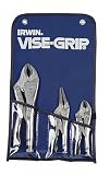 Irwin Industrial Tools 321GS Original Locking Pliers Kit Bag Set, 3-Piece