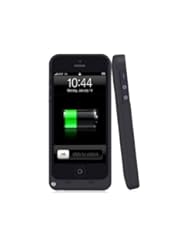 Wireless: 2200mAh Extended Battery Case Back Up Power Bank for iPhone 5 / 5S Back Up (iOS 7 or above Compatible) + Lightning Charging Port + Kick Stand + Slim Fit Slider Design + Full Body Protection + On/Off Switch LED Battery Level Indicator, Compatible with AT&T, T-Mobile, Verizon, Sprint (Black) - Generic