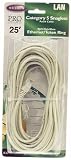 Belkin A3L791-S 25-Foot RJ45 CAT 5e Snagless Molded Patch Cable (Gray)