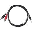 PH62089 Stereo Mini-Male to 2 RCA-Male - 6 Feet