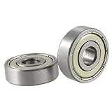 2 Pcs 627Z 7 x 22 x 7 Miniature Deep Groove Ball Bearings