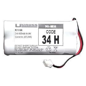 Uniross BC101686  2.4v Cordless Telephone Battery