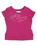 Enyce - CAP SLEEVE EMBROIDERED LOGO TOP (2T-4T)