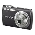 Nikon 10.0MP&nbsp;Ultra Compact Digital Camera - Black (S220)&nbsp;