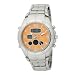 Only Polo
U.S. Polo Assn. Men's US8446 Analog-Digital Orange Dial Silver-Tone Bracelet Watch