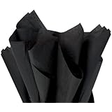 Black Tissue Paper 15" X 20" - 100 Sheets