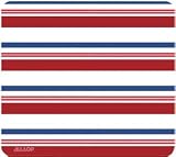 Allsop 28802 Red Stripes Soft-cloth Mouse Pad