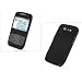 Pdair - Etui Silicone pour Nokia E71 - Noir - PDAIR