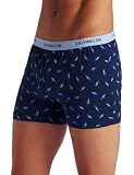 Calvin Klein Men's Boxer Matrix-Knit Slim Fit Boxer