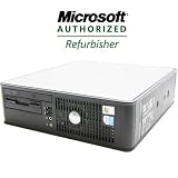 Dell Optiplex GX620 Desktop Computer Fast 2.8GHz P4 CPU 1GB of memory 40GB Hard Drive DVD ROM New Genuine copy of Microsoft Windows 7 Professionally Refurbished by Microsoft Authorized Refurbisher Powerful Fast & Productive 4154d2kO8ZL. SL160 Dell Optiplex GX620 Desktop Computer Fast 2.8GHz P4 CPU 1GB of memory 40GB Hard Drive DVD ROM New Genuine copy of Microsoft Windows 7 Professionally Refurbished by Microsoft Authorized Refurbisher Powerful Fast & Productive