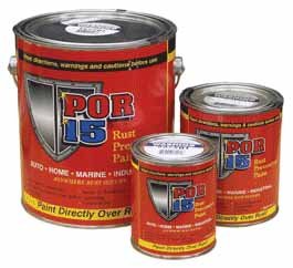 POR-15 Rust Preventive Paint - Semi-Gloss Black - Gallon image