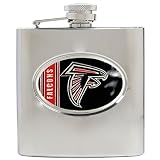 Atlanta Falcons 6oz Stainless Steel Hip Flask