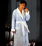 European Made Egyptian Cotton Terry Bath Robe, Faccia dei Colori, Sophisticated & chic!