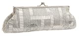 La Regale Pinwheel Beaded Clutch