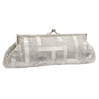 La Regale Pinwheel Beaded Clutch
