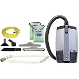 ProTeam Backpack Vacuums, ProVac FS 6 Commercial Backpack Vacuum Cleaner with Versatile Tool Kit, 6 Quart