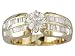 EGL Certified 1.28 cts Diamond Engagement Ring 14Kt Yellow Gold
