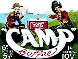 Camp Coffee - Mini Metal Wall Sign