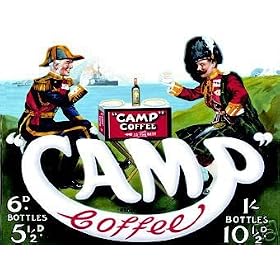Camp Coffee - Mini Metal Wall Sign
