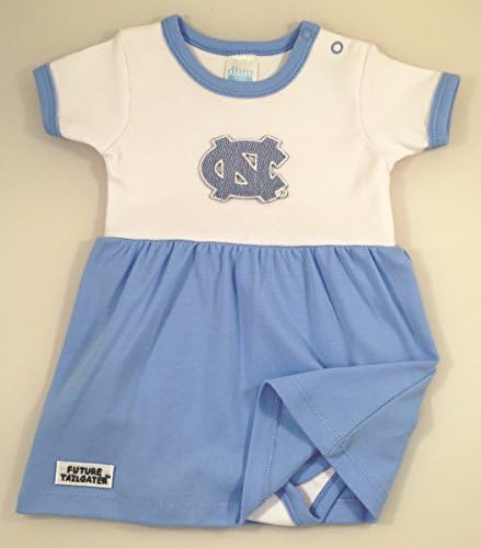 North Carolina UNC Tar Heels Baby Onesie Dress