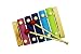 Shopaholic Cute Small Multicolor Wooden Xylophone For Kids Musical Toy With 5 Notes - 2700-1 RS.198.00