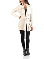 ETOILE DU CACHEMIRE Chaqueta Punto W8052 (Crudo)