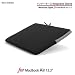 Micro Solution インナーケース・ネオプレーンスリーブ Black/Grey Zipper for MacBook Air HKTU-BG001BK