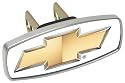 Heininger Automotive 4240 HitchMate Premier Series Hitch Cap Chevy Bowtie Gold