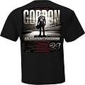 Jeff Gordon NASCAR #24-"Foundation of a Champion" Retirement T Shirt-Black