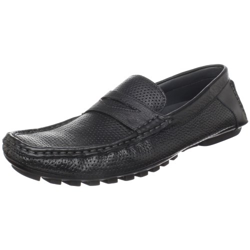Calvin Klein Men's Dustin Driving Moccasin,Black,8.5 M US