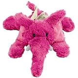 KONG Cozie Elmer the Elephant, Medium Dog Toy, Pink