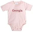 Georgia - Pink Baby Creeper