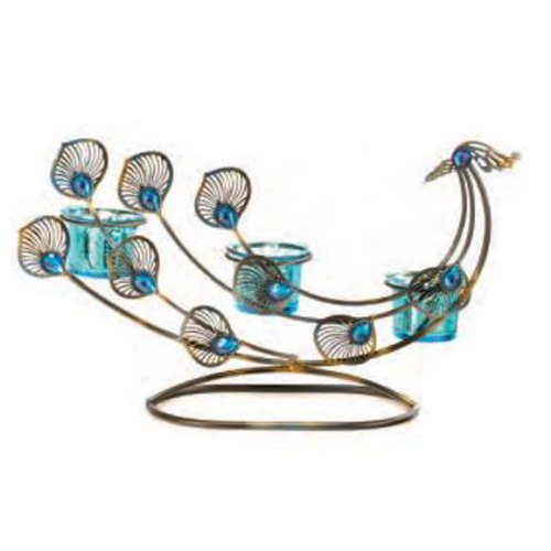 Peacock Candle Holders