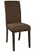 Parsons Chair with Brown Dot Fabric - BT-350-JP167-GG