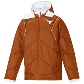 Nike Texas Longhorns Burnt Orange Conference Down Jacket by Nike