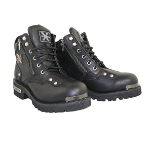 Wicked Xelement Short Motorcycle Boots