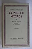 The structure of complex words