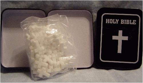 Bible Tin With Cross Mints by Millennium