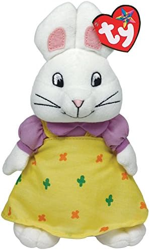 Ty Beanie Buddies Ruby Bunny Plush, Medium