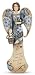 Pavilion Gift Company Perfectly Paisley 7-1/2-Inch Angel with Flower Bucket, Grandmother