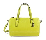 Coach Honeybee Yellow Saffiano Leather Mini Satchel Shoulder Bag