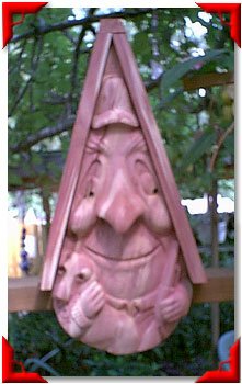 Gnome Birdhouse - Hunter Black Lab