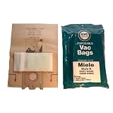 Type H Miele Vacuum Cleaner Replacement Bag (5 Pack) w/ Bonus filters