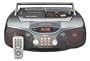 Aiwa Portable 1-Piece AM/FM/CD Cassette Boombox (CSD-FD89)