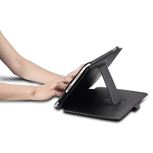 Acase Deluxe Leather multi-view Case/Folio with Stand for Apple iPad