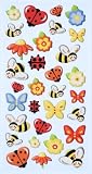 Eigenschaften Hobbyfun / Creapop SOFTY-Stickers Lustige Marienkäfer/Biene/Schmetterling 3451123