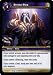 World of Warcraft Hunt for Illidan Single Card Divine Plea #58 Rare