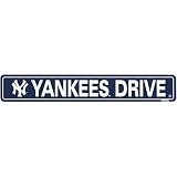 New York Yankees Plastic Street Sign